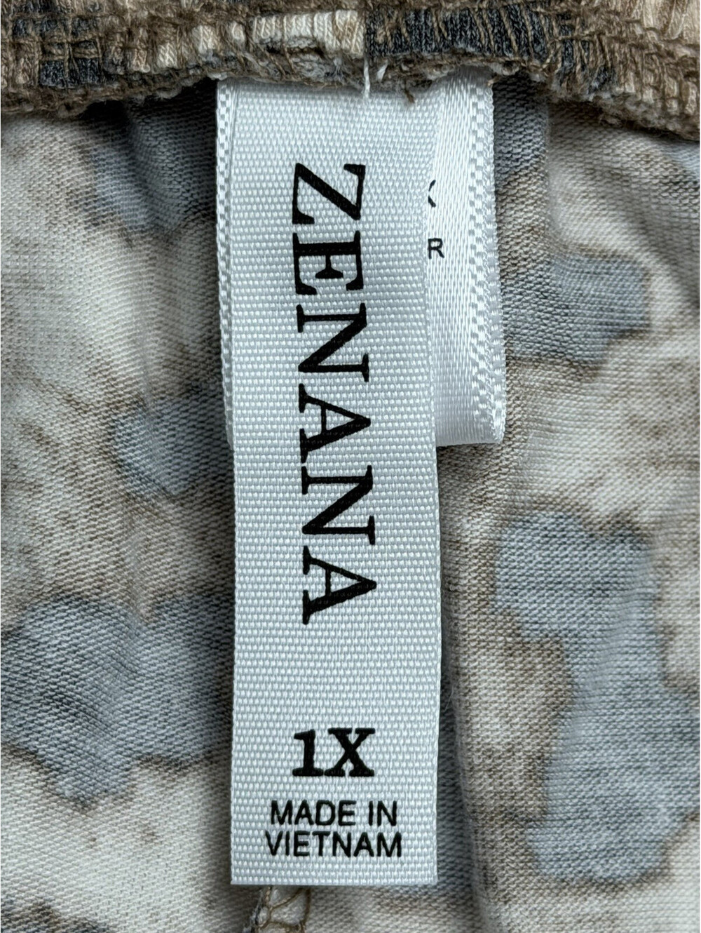ZENANA OUTFITTERS Leopard Print Knit Harem Joggers NEW IN PACKAGE Size 1X - Picture 7 of 13